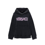 Versace Black Cotton Sweatshirt