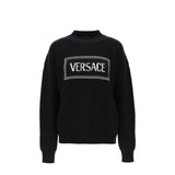 Versace Black Wool Sweatshirt