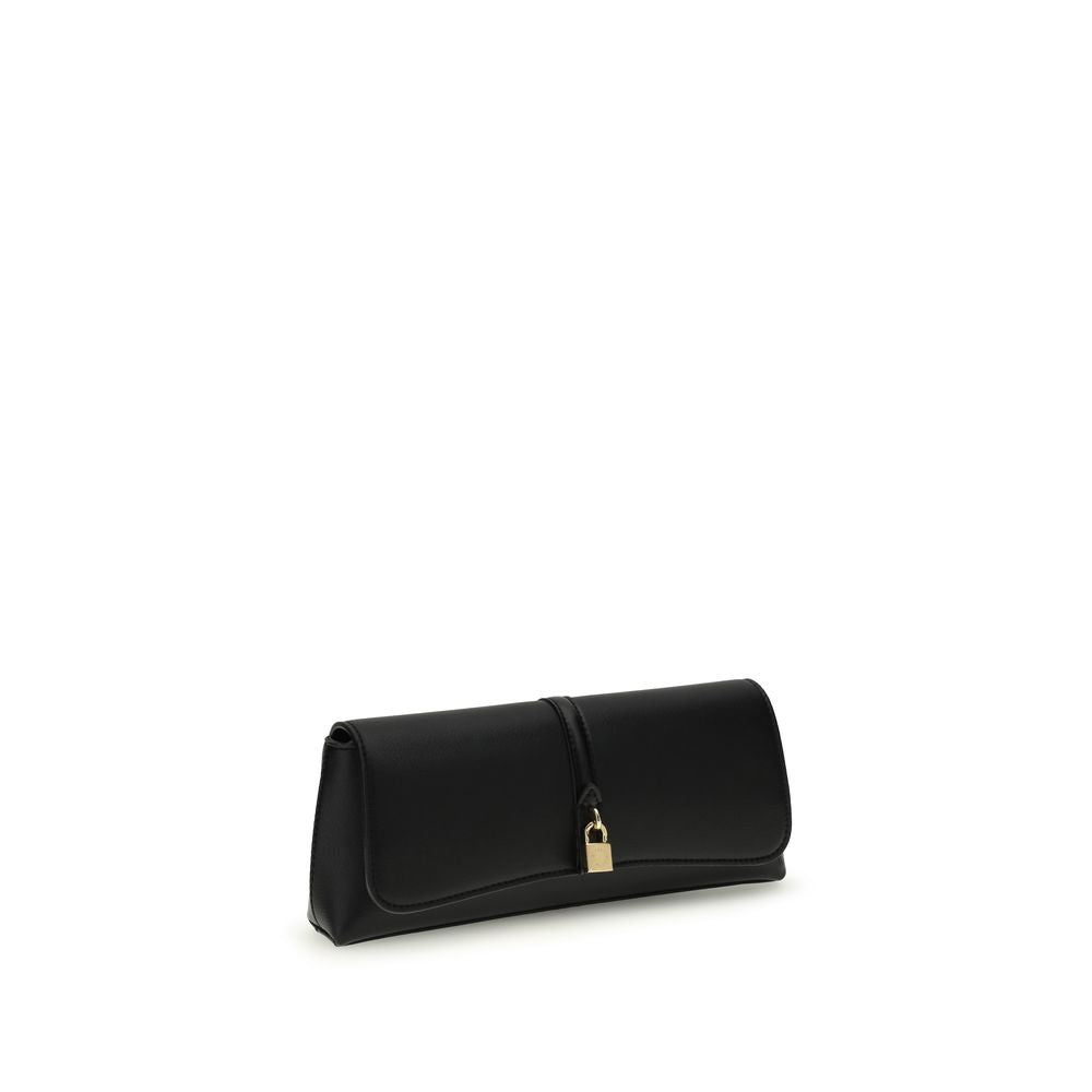 Stella McCartney Black Hemp Clutch Bag