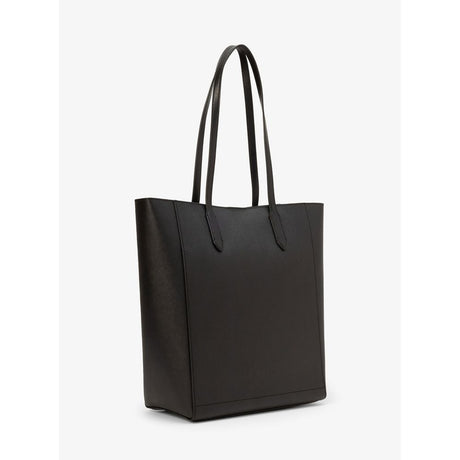 Michael Kors Black Leather Tote Bag