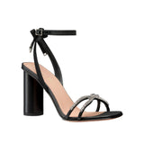 Dior Black Calfskin Strap-On Sandals