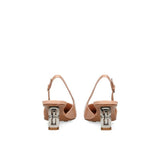 Givenchy Beige Calfskin Mid Heel Pumps