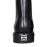 Givenchy Black Calfskin Chelsea Boots