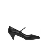 Prada Black Calfskin High Heel Pumps