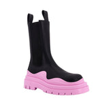Bottega Veneta Black Calfskin Ankle Boots