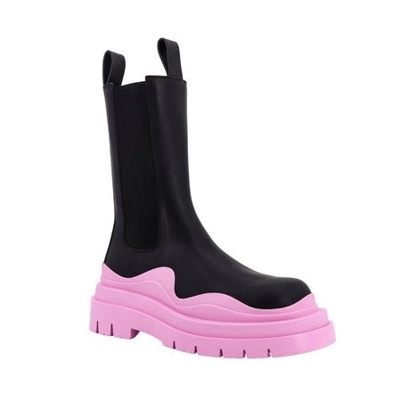 Bottega Veneta Black Calfskin Ankle Boots
