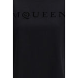 Alexander McQueen Black Cotton T-Shirt