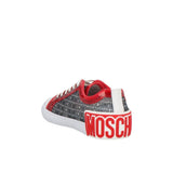 Moschino Couture White Polyester Low Top Sneakers