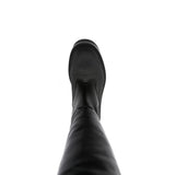 Chloé Black Leather Over The Knee