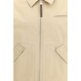 Moschino Brown Cotton Coat