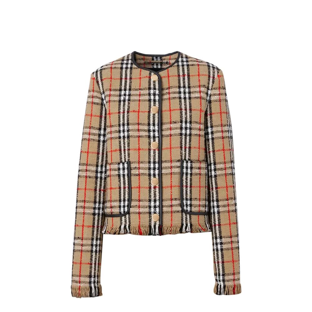 Burberry Beige Cotton Coat