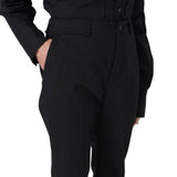 Saint Laurent Black Cotton Casual Pants