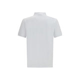 Moschino White Cotton Polo Shirt