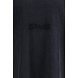 Balenciaga Black Cotton T-Shirt