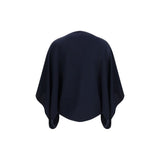 P.A.R.O.S.H. Blue Polyester Sweatshirt