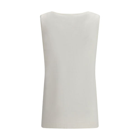 P.A.R.O.S.H. White Linen Top