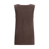 P.A.R.O.S.H. Brown Linen Top