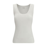 P.A.R.O.S.H. Cream Cotton Top