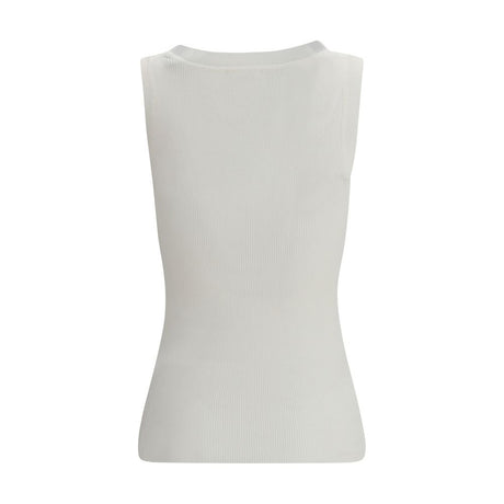 P.A.R.O.S.H. Cream Cotton Top