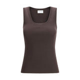 P.A.R.O.S.H. Brown Cotton Top
