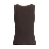 P.A.R.O.S.H. Brown Cotton Top