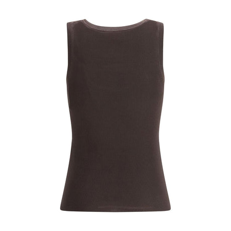 P.A.R.O.S.H. Brown Cotton Top
