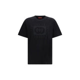 Gucci Black Cotton T-Shirt