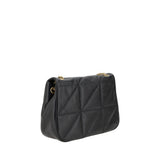 Saint Laurent Black Calf Leather Bos Taurus Shoulder Bag
