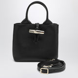 Longchamp Le Roseau black bag XS