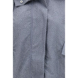 PINKO Light Blue Polyester Shell Jacket