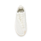 Balmain White Fabric Athletic Sneakers
