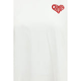 PINKO White Cotton T-Shirt