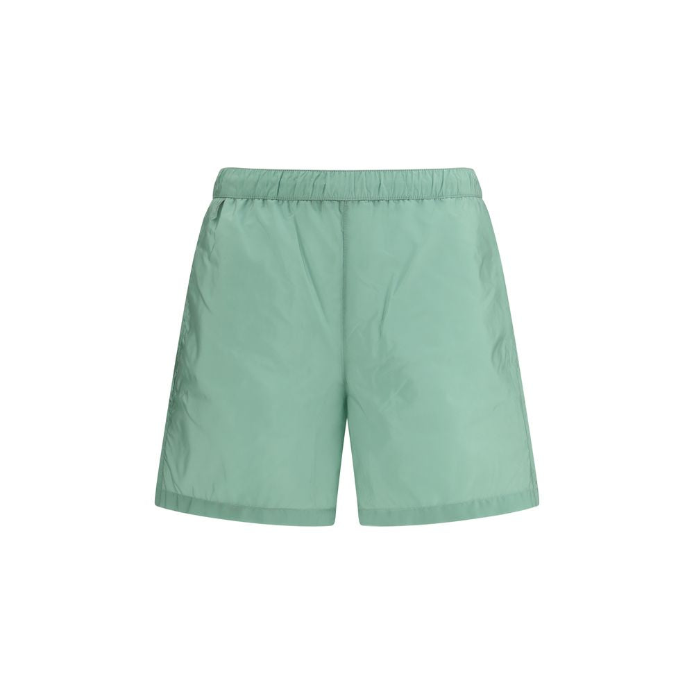 Prada Bicolor Recycled Polyamide Shorts