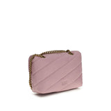 PINKO Multicolor Calf Leather Bos Taurus Shoulder Bag