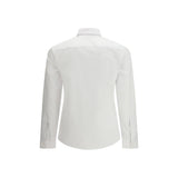 Burberry White Cotton Dress Shirt