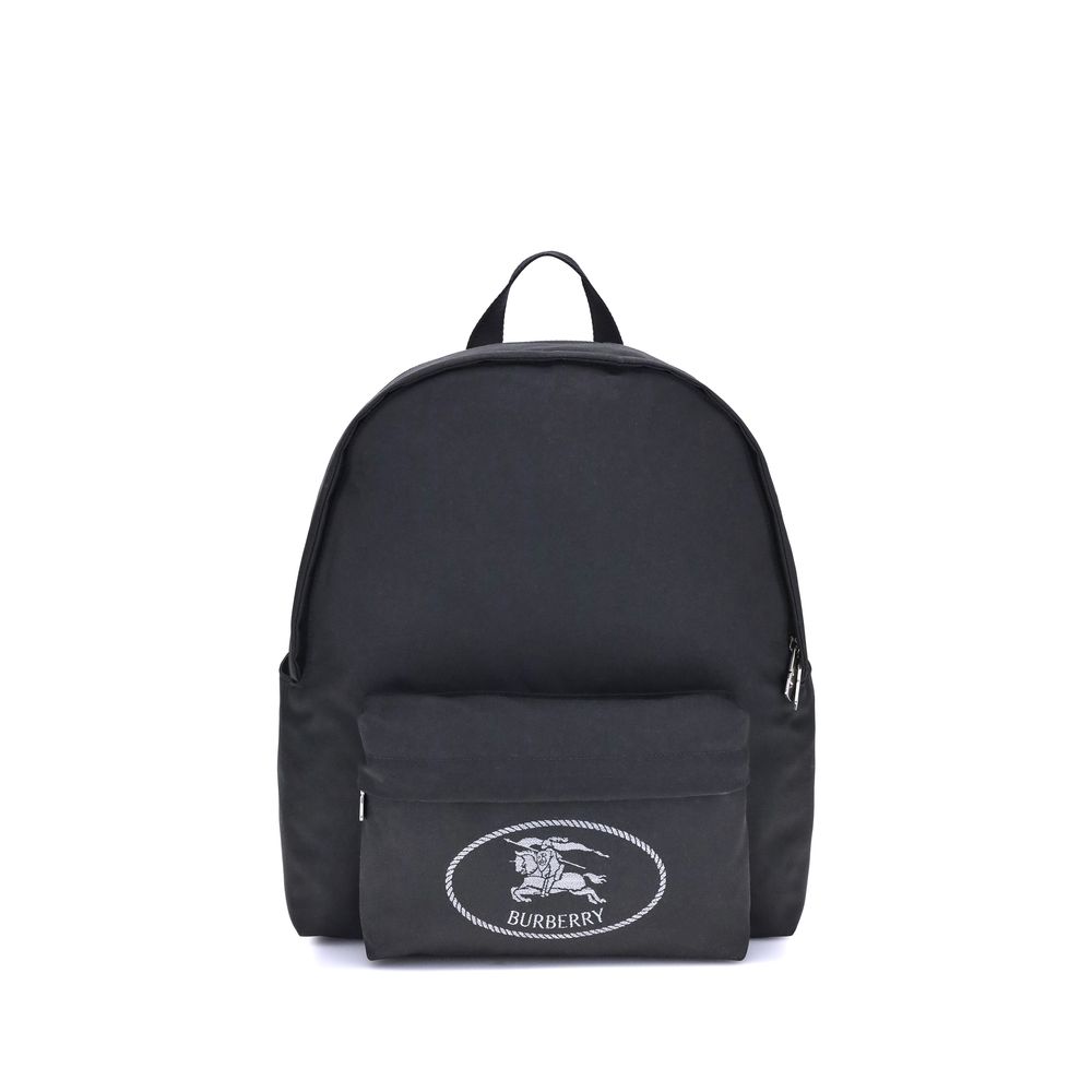 Burberry Black Polyamide Backpack
