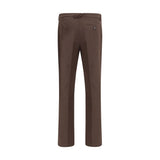 Burberry Brown Cotton Chino Pants