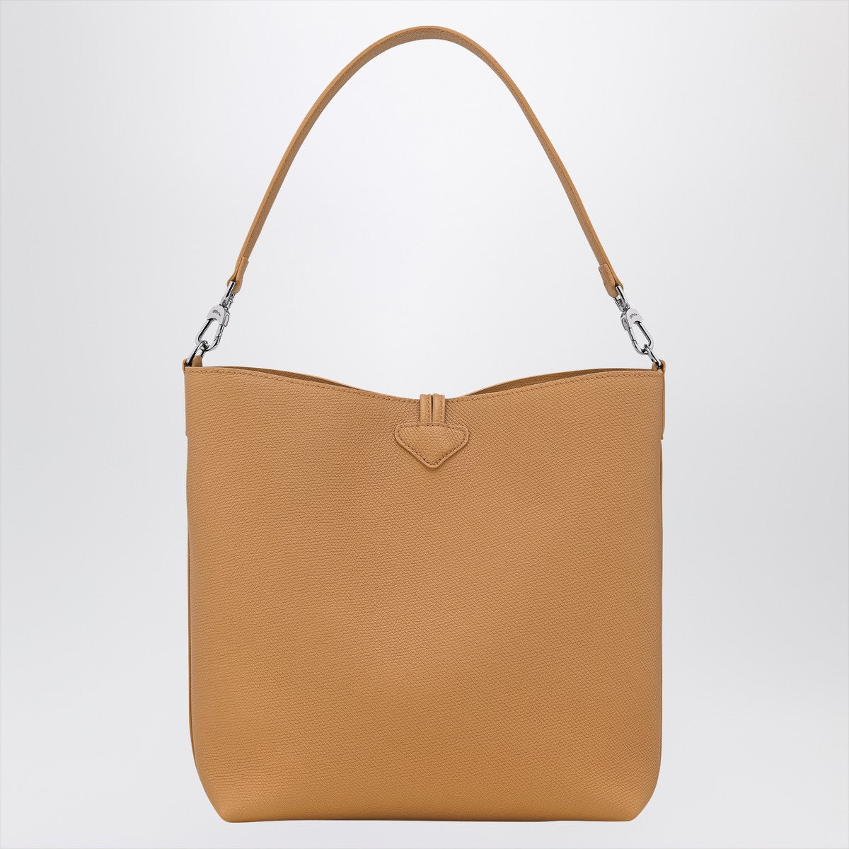 Longchamp M Le Roseau in Walnut colour Hobo Bag