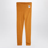 Mini Rodini Light brown modal leggings