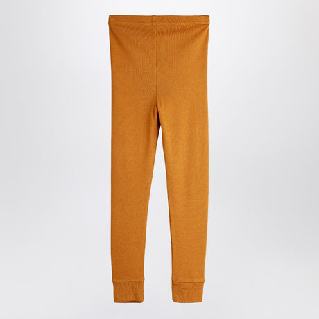 Mini Rodini Light brown modal leggings