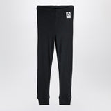 Mini Rodini Black modal leggings