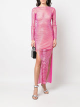 Santa Brand rhinestone-embellished maxi dress