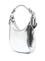 By Far Pre Cosmo metallic top-handle bag