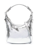 By Far Pre Cosmo metallic top-handle bag