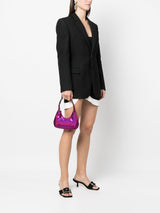 By Far Pre By Far glitter-detail shoulder bag