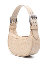 By Far Pre By Far mini Soho crocodile-embossed shoulder bag