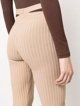 ANDREĀDAMO Andrea Adamo Trousers Brown