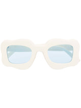 Bonsai oversized curved-frame sunglasses