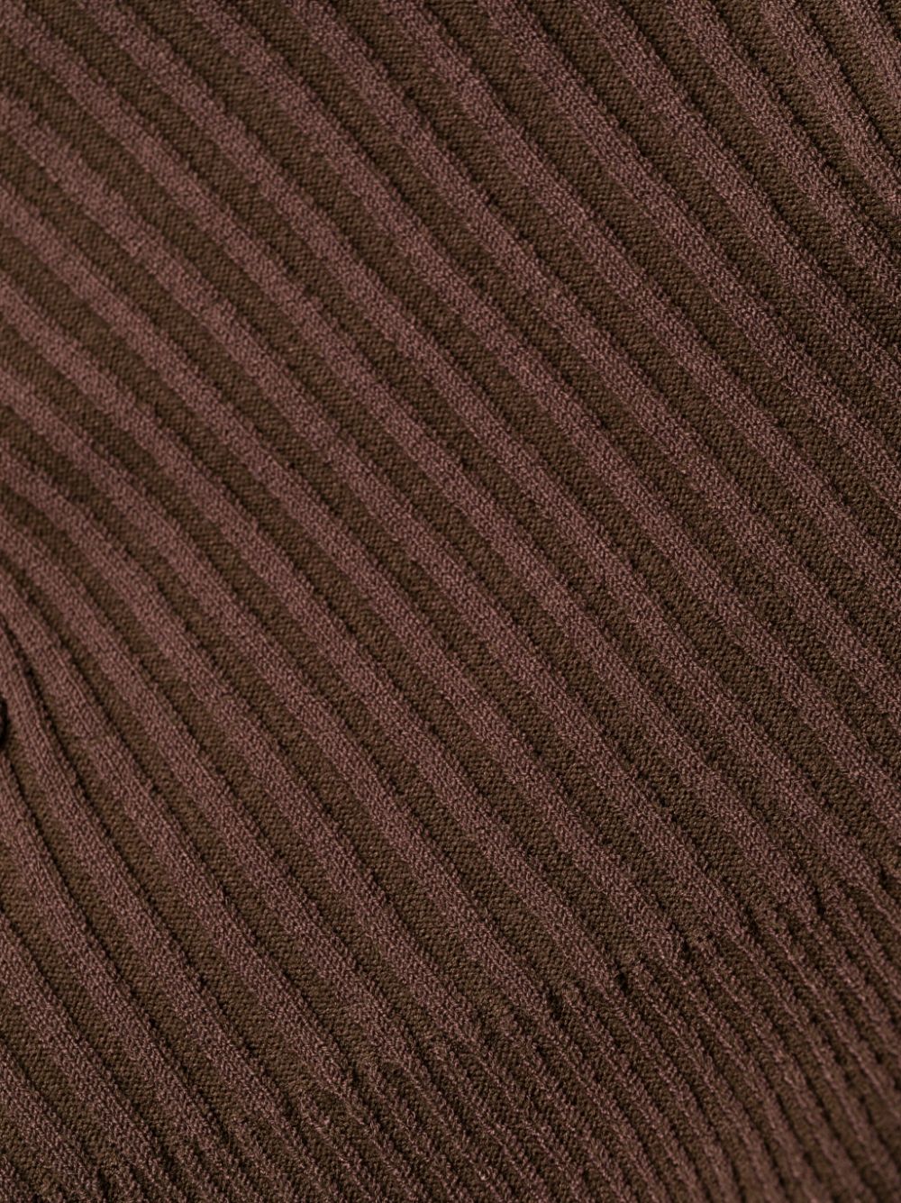 ANDREĀDAMO Andrea Adamo halterneck-fastening ribbed-knit bodysuit