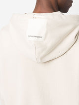 Emporio Armani cotton hoodie with logo
